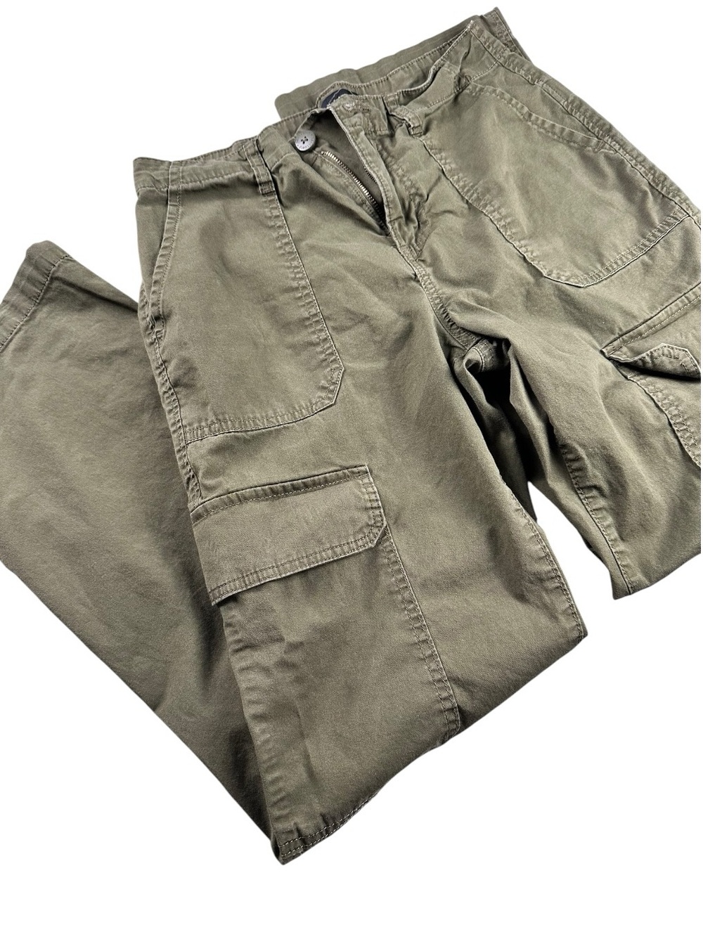 Sanctuary Army Green Cargo Pants Mid Rise Utility Size 25 - Picture 4 of 9